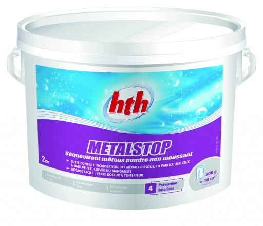 poudre traitement eau metalstop hth_