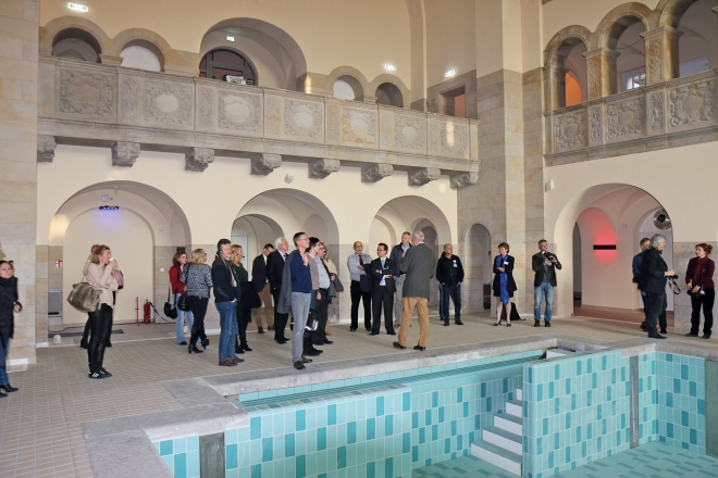 La piscine de l’hôtel Oderberger