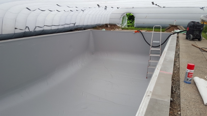 abri de chantier gonflable proposé par Poolup Concept 