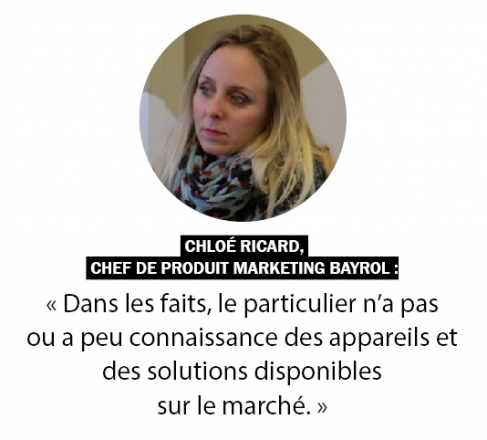 chloé Ricard chaef de produit marketing bayrol