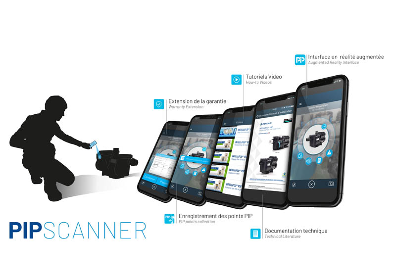 PIP scanner Pentair