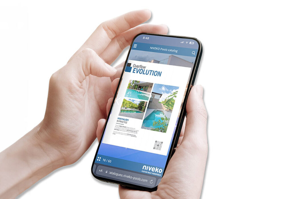 Top view Woman sitting and holding blank screen mock up mobile phone and mock up computer.