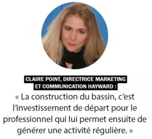 claire point directrice marketing communication HAYWARD