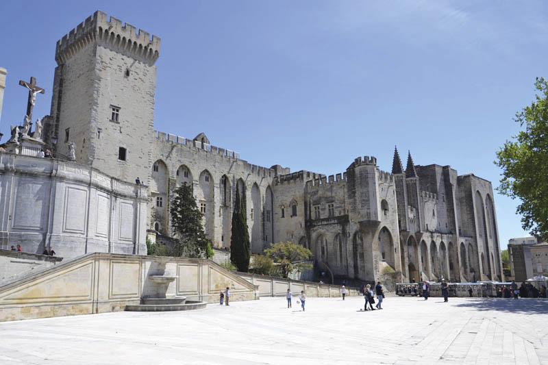 AvignonPalais des Papes accroche