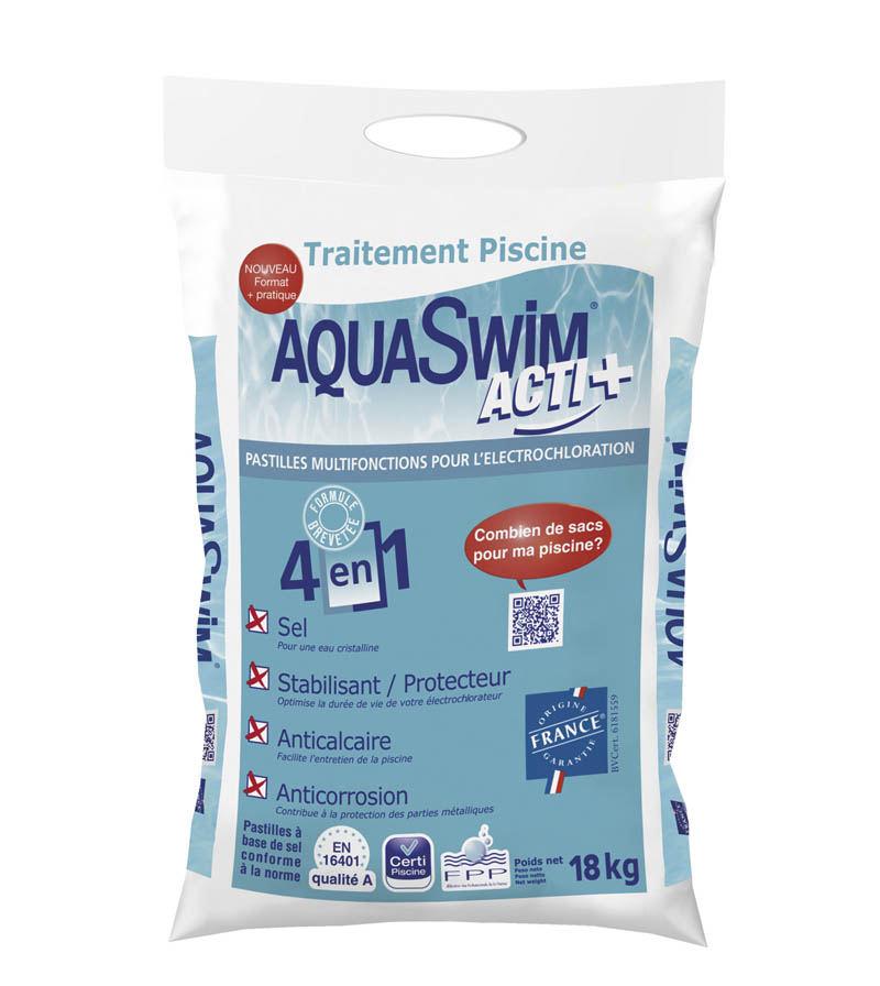 salins du midi SAC 18KG AQUASWIM ACTI+