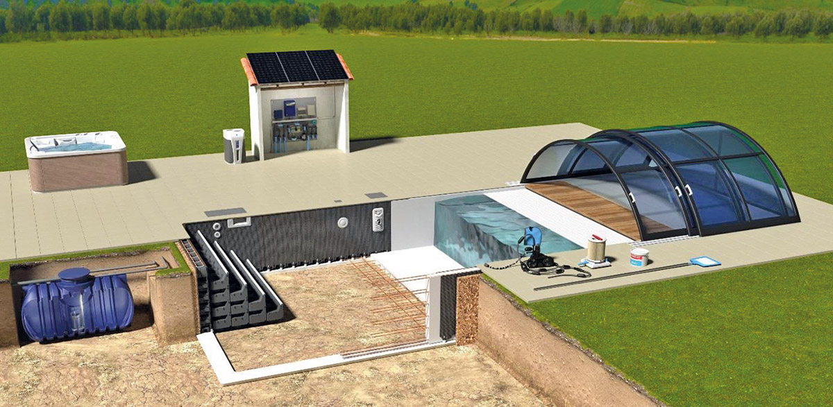 Piscines Magiline présente sa piscine « autonome et basse consommation ...