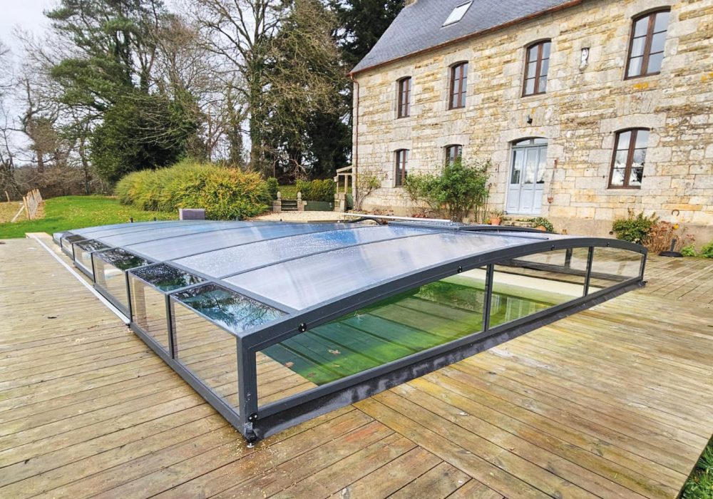 Abri piscine AQUACOMET SONATA