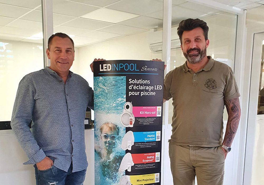 Philippe Poma et Andréa Lorenzi, respectivement Président et Directeur Général d’Alphadif (Seamaid)