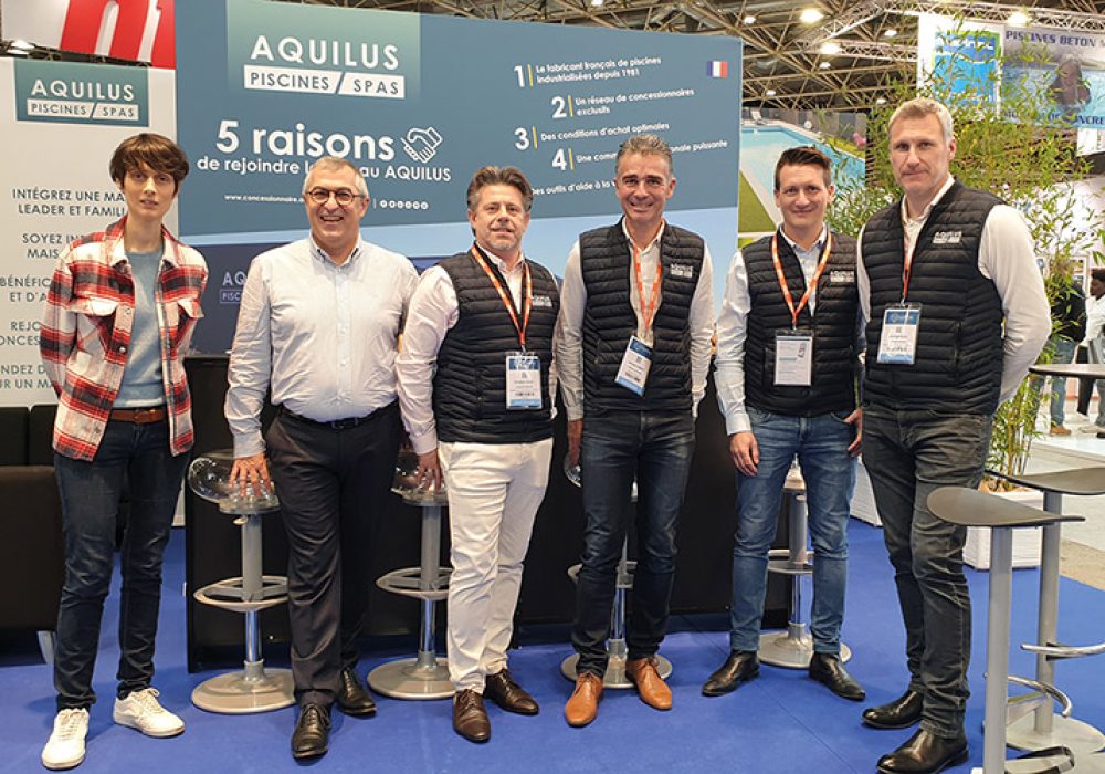 Aquilus Piscines & Spas Equipe - Salon PGE 202211 ACC