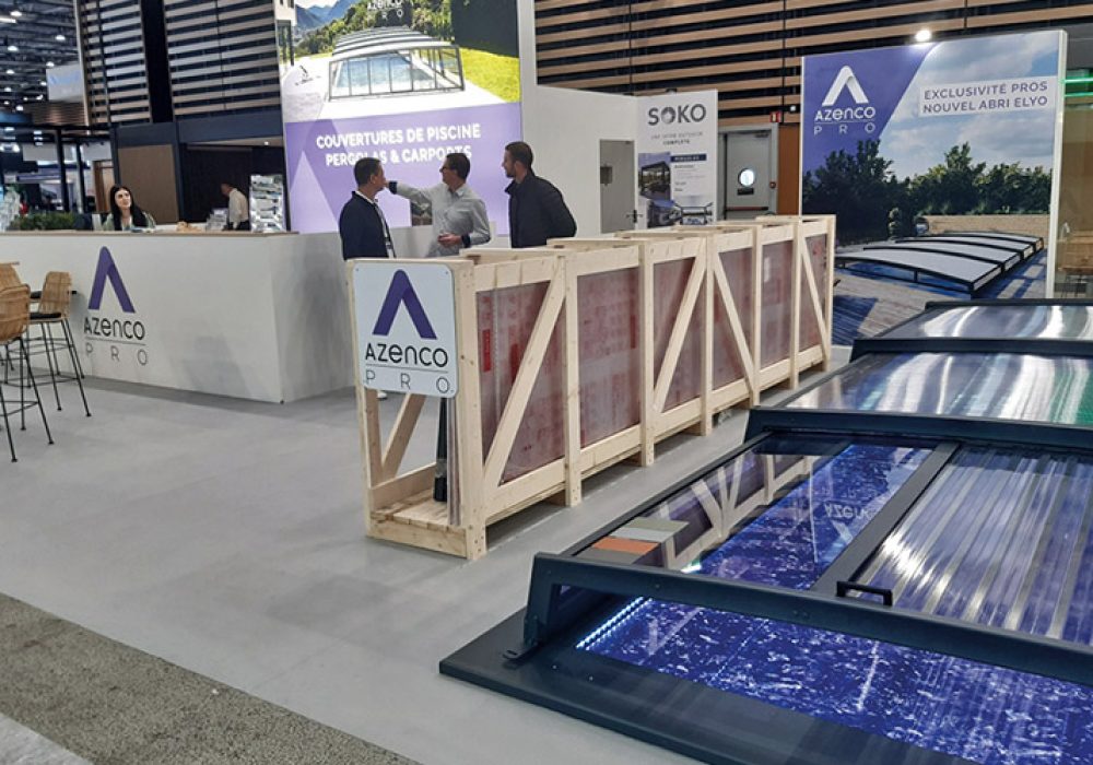 Azenco Pro - Abri en kit Simplio et Air Elyo - Salon PGE 202211acc
