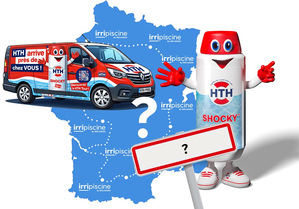 Carte France Irripiscine