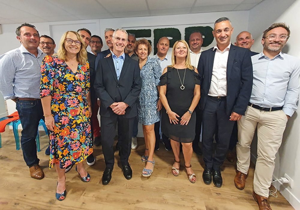 Étaient présents à l’inauguration : Stéphane Figueroa, Joëlle Pulinx Challet, Nicolas Osanno, Bruno Godinou, Pierre Iorio, Jean-Michel Susini, Grégory Gérard, Dorothée Mouillaud Fortin, Jacques Braun, Gilles Mouchiroud, Nathalie Le Roux, Philippe Uzzan, Frédéric Marmande, Hervé Mery, Ghislaine Giraud, Laurent Montserrat, Nathalie Saget, Stanislas Tymowski, Laurent Azam.