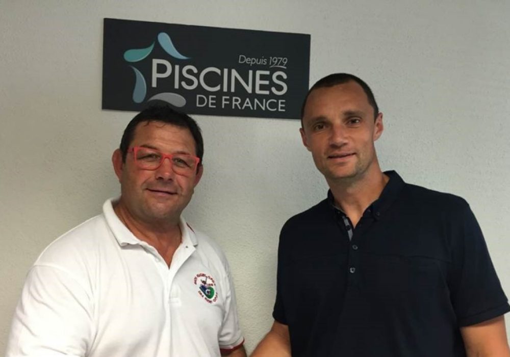 Jean-Pierre Marcati, Président de Piscines de France et David Fontaine