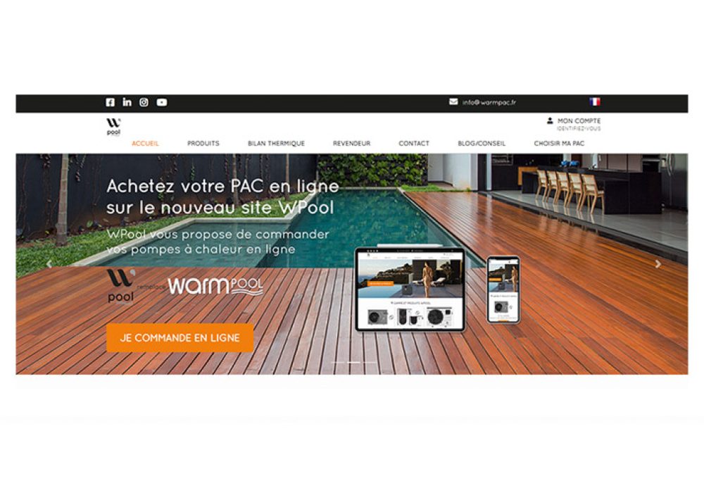 Site internet WPool Warmpac 202108 acc