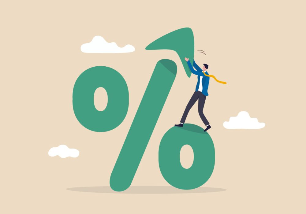 Interest rate, tax or VAT increase, loan and mortgage rate upwar
