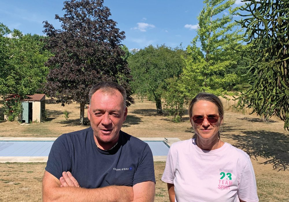 Laurent Bleivas et Magali Goupil Bleivas, 
dirigeants de Cristal d’Eau