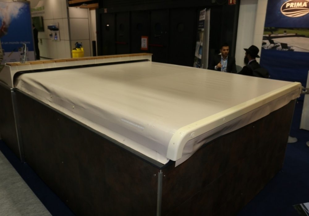 version escamotable ouverture automatique piscine Prime